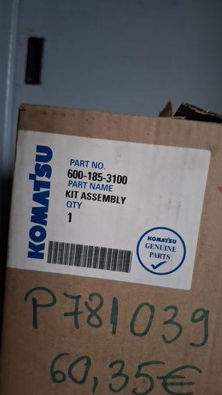 Filtro Komatsu 600-185-3100 P781039