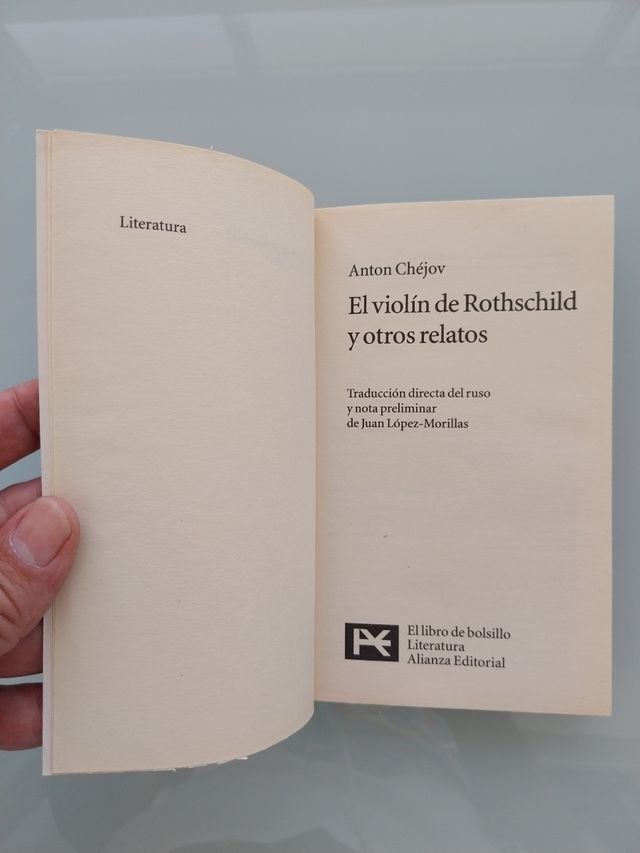 El violin de Rothschild y otros relatos
