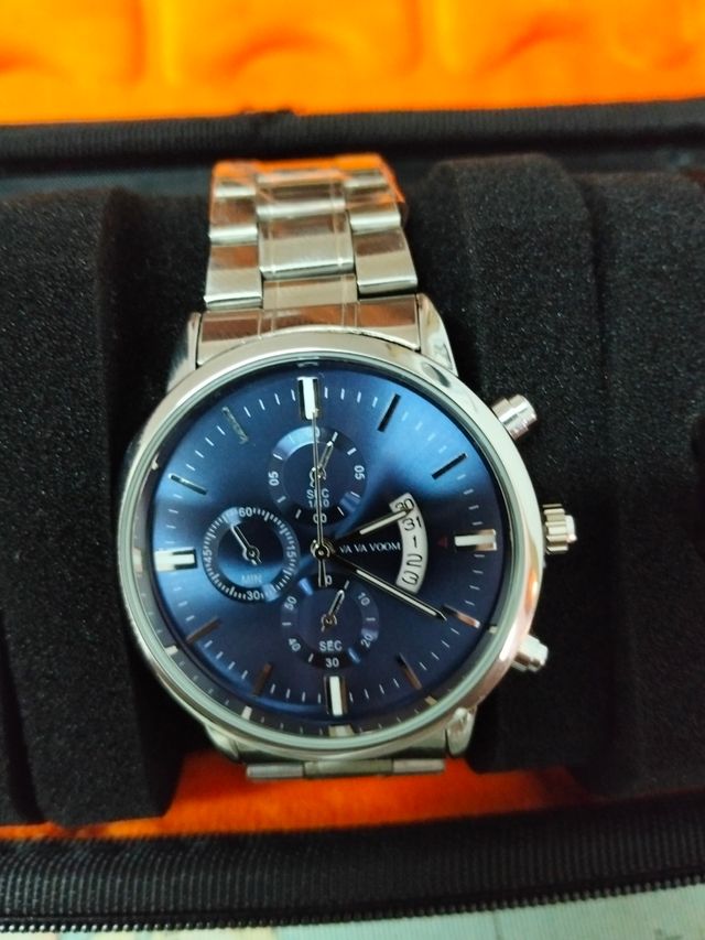 3 relojes - acero, caucho