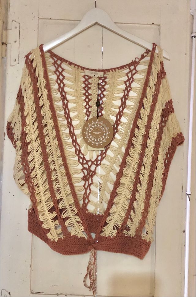 Chaleco crochet boho Meisïe M/L