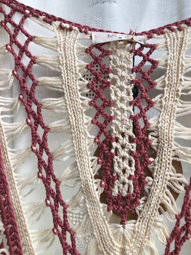Chaleco crochet boho Meisïe M/L