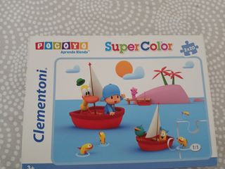 Puzzle Pocoyó SuperColor (2x20 piezas)