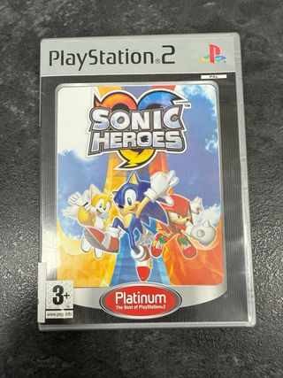 Sonic Heroes - PS2 (PlayStation 2)