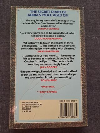 Secret Diary Adrian Mole Aged 13 3/4