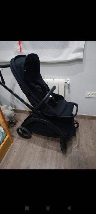 Bugaboo Dragonfly - Silla paseo negra
