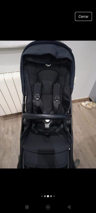 Bugaboo Dragonfly - Silla paseo negra