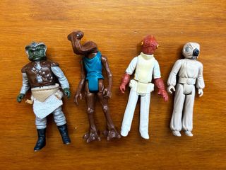 4 Figuras Star Wars Kenner Vintage

