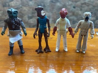4 Figuras Star Wars Kenner Vintage
