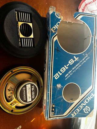 Autoradio Vintage Pioneer + casse TS-1612