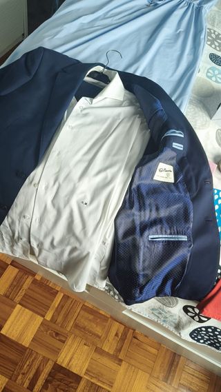 Traje azul Felix Ramiro