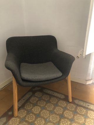 Butaca Ikea VEDBO Gris