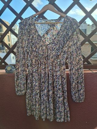 Vestido Pull&Bear midi floral