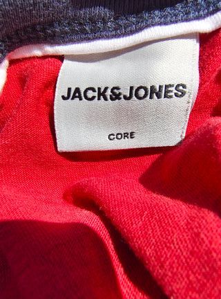 USADO-Camiseta Jack & Jones roja Talla S-851