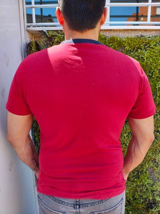 USADO-Camiseta Jack & Jones roja Talla S-851
