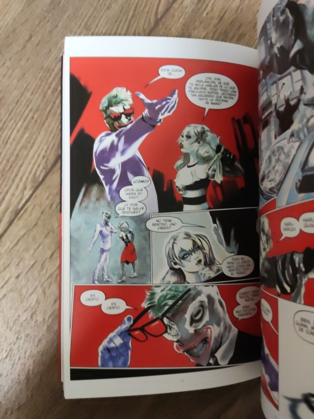 Harley Quinn cristales rotos