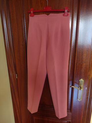 Pantalones Zara rosa talla S