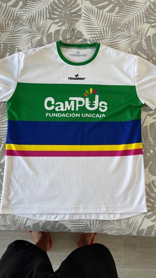 Camiseta Campus Unicaja - Verde/Blanca