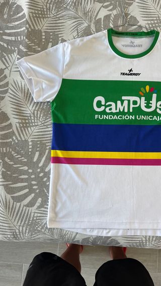 Camiseta Campus Unicaja - Verde/Blanca