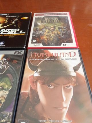 Juegos PC: Splinter Cell, War, etc