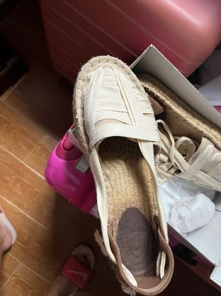 Zapatos esparto talla 39
