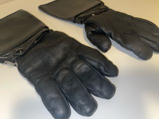 Guantes cuero clásicos negros