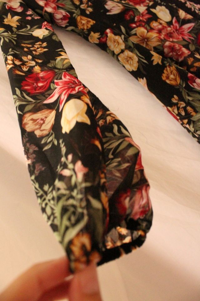 Vestido floral especial