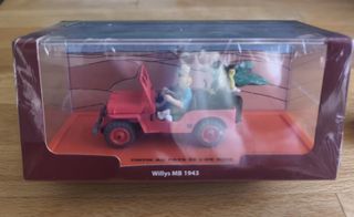 Coche TINTIN, Nuevo Willys MB 1943.
