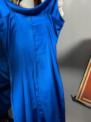 Vestido azul fiesta talla XS