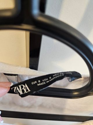 Blusa Zara blanca - Talla S