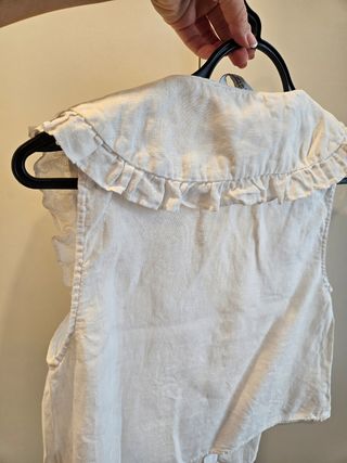 Blusa Zara blanca - Talla S