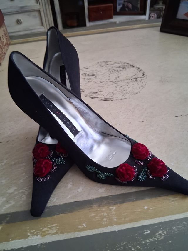 Zapatos Pura Lopez negros
