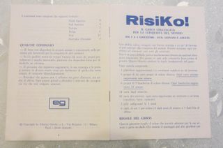 Gioco da Tavolo "Risiko!"