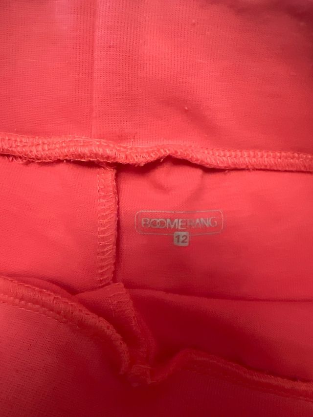 Shorts niña deporte rosa