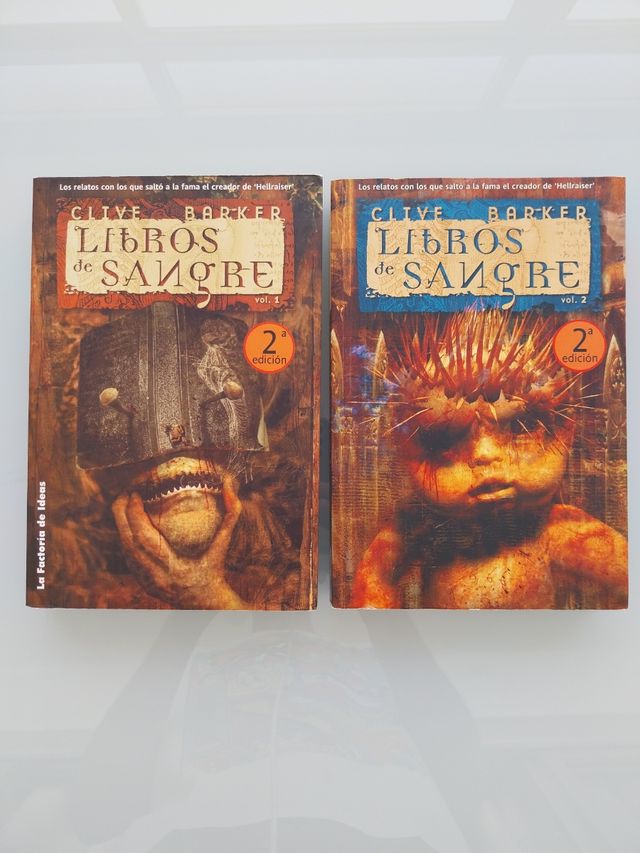 Libros de sangre Vol. 1 y 2