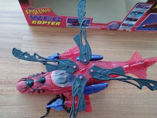 Helicóptero Homem-Aranha Lança-Teias