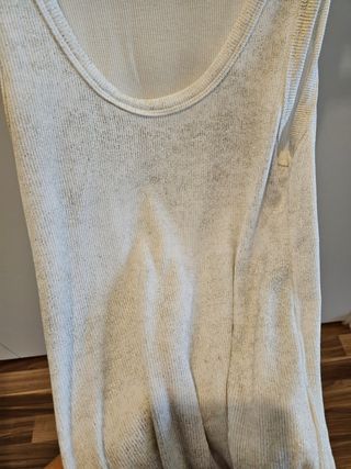 Top tirantes Zara blanco - Talla S