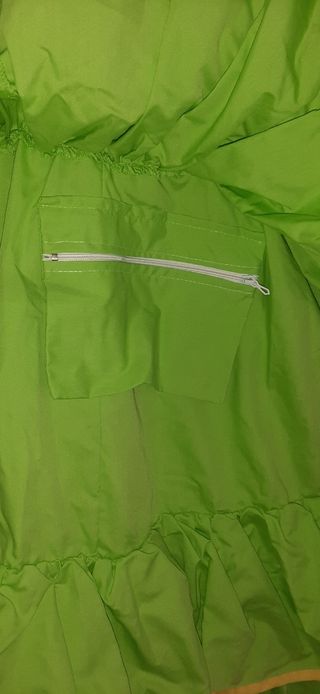 Vestido gitana, traje flamenca verde