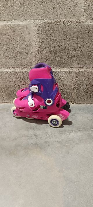 Patinetes infantiles rosa-morado 
