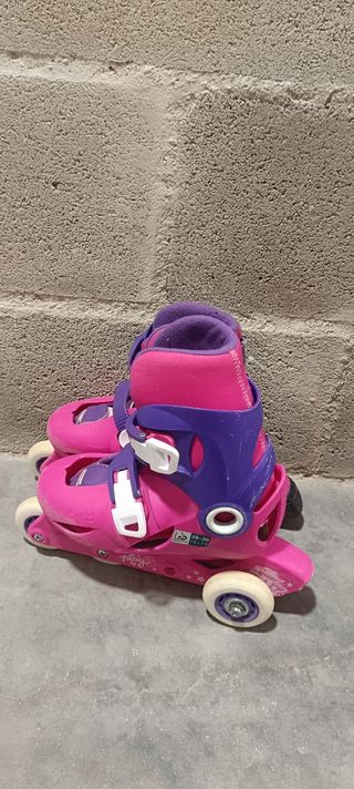 Patinetes infantiles rosa-morado 
