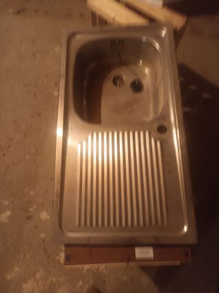 Fregaderos de cocina.