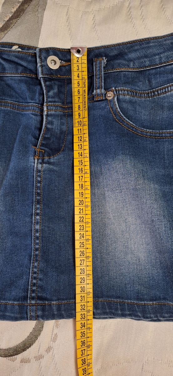 Minifalda vaquera azul