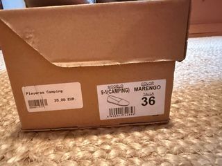 Zapatillas Pitas grises - nº 36