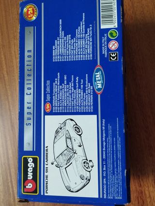 Burago Porsche 911 Carrera 1:24