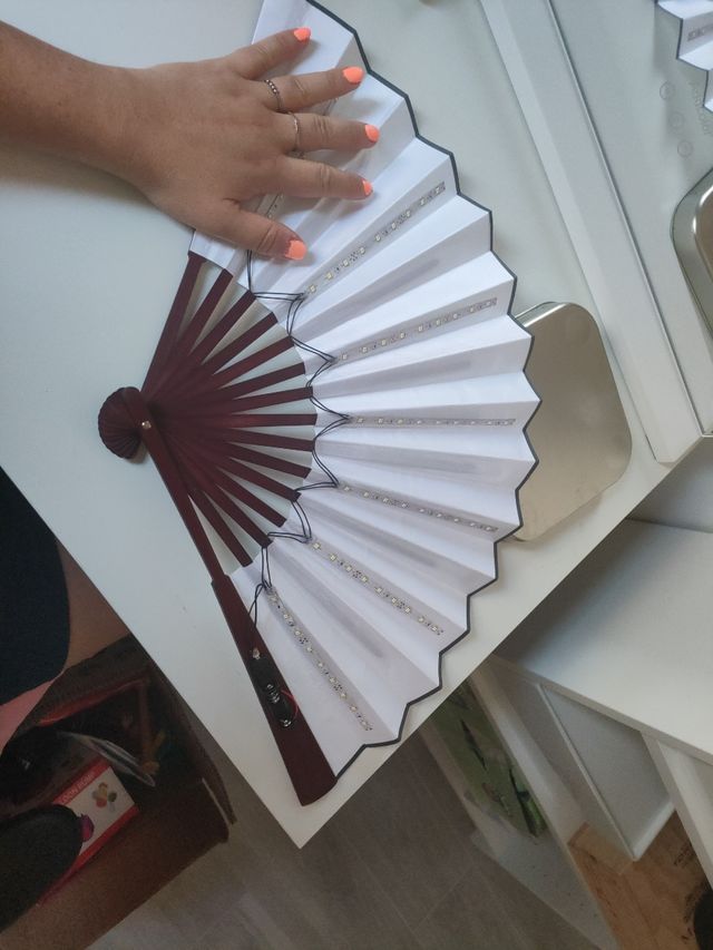 Abanico gigante LED luminoso