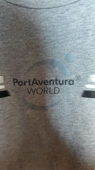 Vestido PortAventura gris