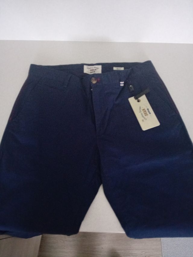 Pantalón chino DR&N azul marino - Talla L