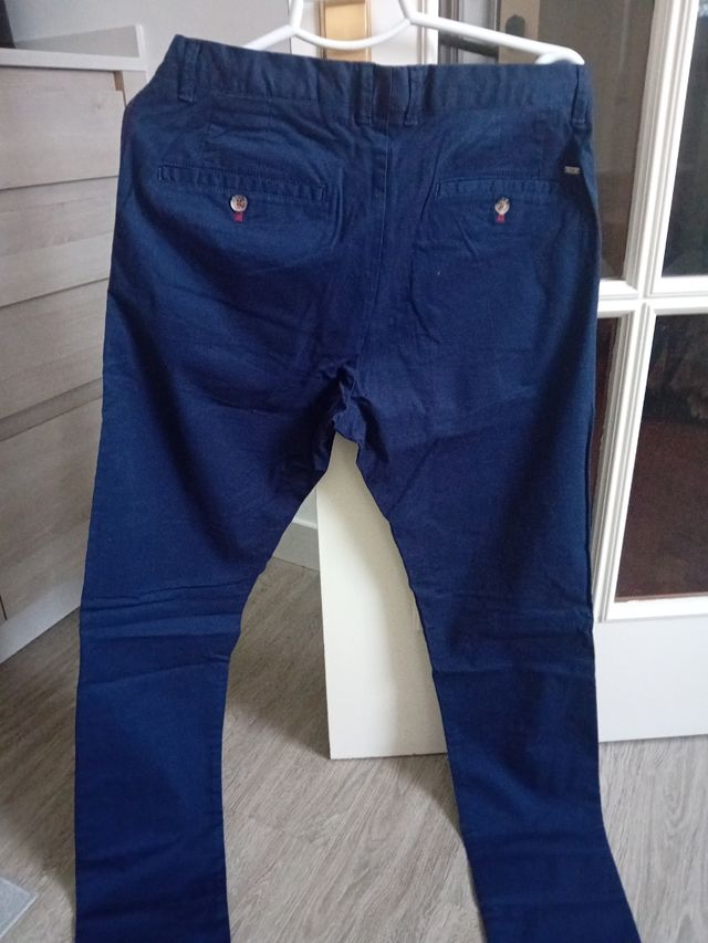 Pantalón chino DR&N azul marino - Talla L