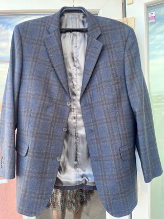 Chaqueta americana cuadros