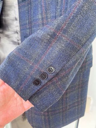 Chaqueta americana cuadros