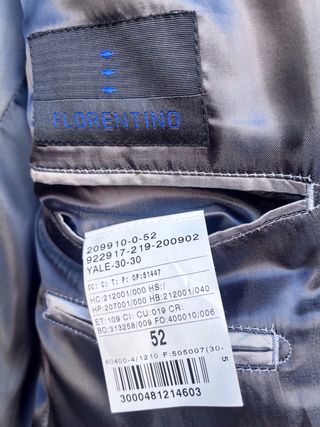 Chaqueta americana cuadros
